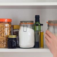 Stocked pantry